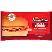 Landshire Ham & Turkey Frozen Sub Sandwich, 7.5 oz