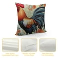 thumbnail image 4 of Chilfamy Rooster Sunflower Throw Pillow Covers Vintage Chicken Floral Rustic Red Plaid Decorative Pillow Covers for Sofa Bedroom Sofa Bed Decor 20x20in, 4 of 5