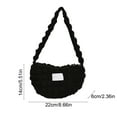 thumbnail image 3 of Lilixerw Fashion Tote Bag Purse Puffy Crossbody Shoulder Bag,Lightweight Bag Soft Bag for Women, 3 of 6