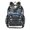 Moon Blue, variant on Ttyddzy Clear Backpack Heavy Duty PVC Transparent Backpack for College Workplace, Giraffe Green