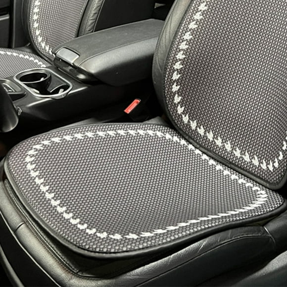 Hxlamzoo Coussin de Siège Respirant pour Toutes Saisons, Coussin de Siège en Soie Glacée pour Voitures, Esthétique et Confort pour Voiture, Camion, SUV, Van, Accessoires Intérieurs de Voiture