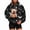 Black, variant on Pet Pouch Hoodies Oversized Sweatshirt With Pocket Front Carry Pouch For Small And Cats Puppy Kitten Dogs Holder