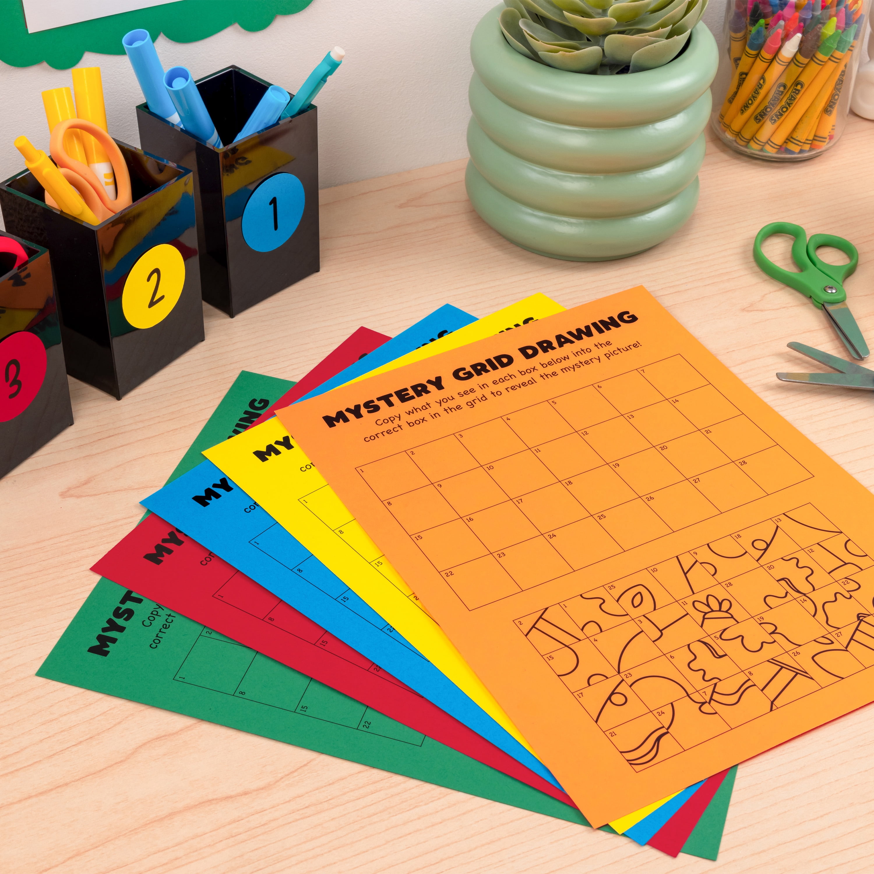 (4 pack) Astrobrights Paper, 8.5" x 11", 24 lb./89 Gsm, Primary Colors, 100 Sheets