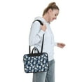 thumbnail image 6 of Lsque Cute Rabbit Pattern Laptop Bag – Portable & Slim Single-Shoulder Computer Case with Adjustable Strap, Protective, Lightweight for 13”/14”/15.6” Laptops, 6 of 8