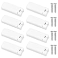 thumbnail image 1 of 2025 Pack of 8 Pleated Replacement Parts, Clamping Brackets, Clamping Shoes for Tensioned Pleated Blinds, for Adhesive Backing g20241698301, 1 of 5