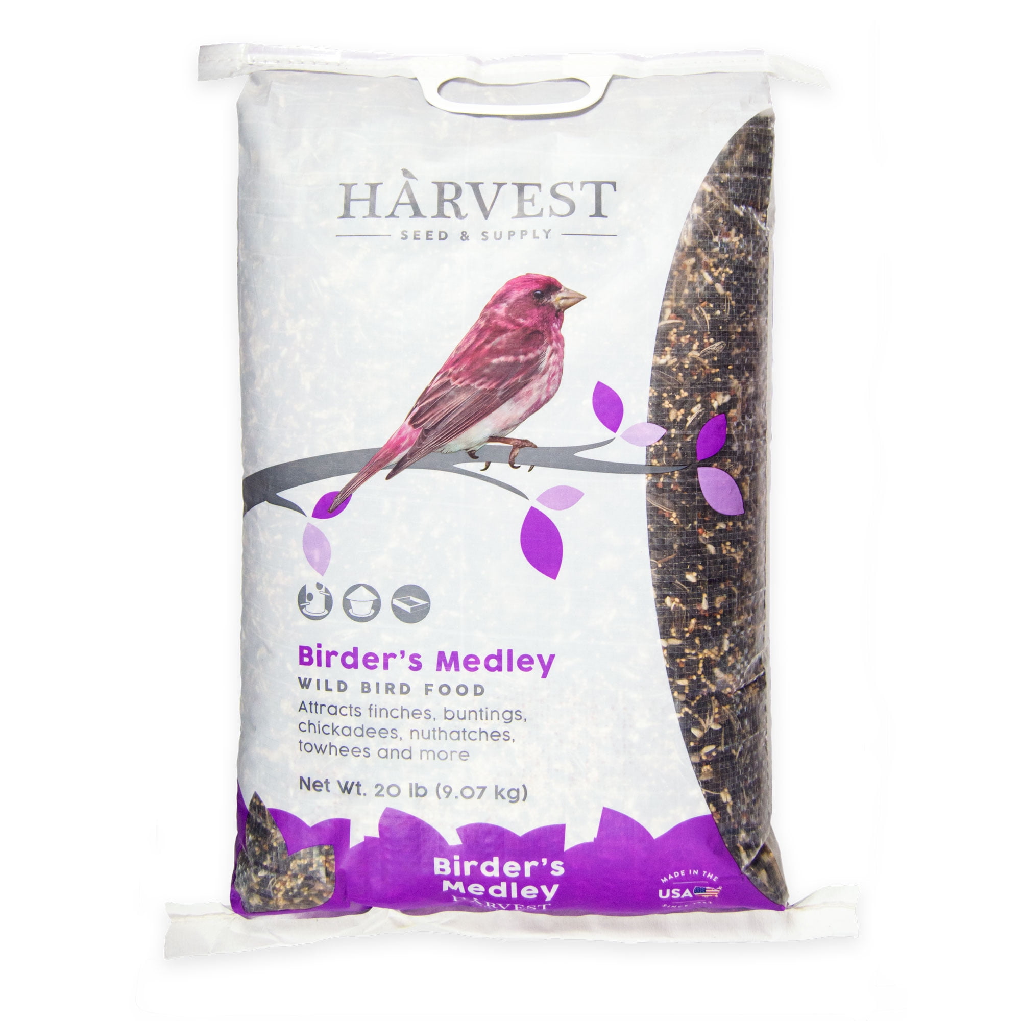 Harvest Seed & Supply Birder's Medley Wild Bird Food, 20 lbs.