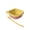 #4-Yellow【1x Folding Bowl】, variant on Yellow Silicone Foldable Travel Bowl, Portable Collapsible Pet Water Cup with Hanging Rope, Flexible Outdoor Feeding Container for Small Creatures, Topliu