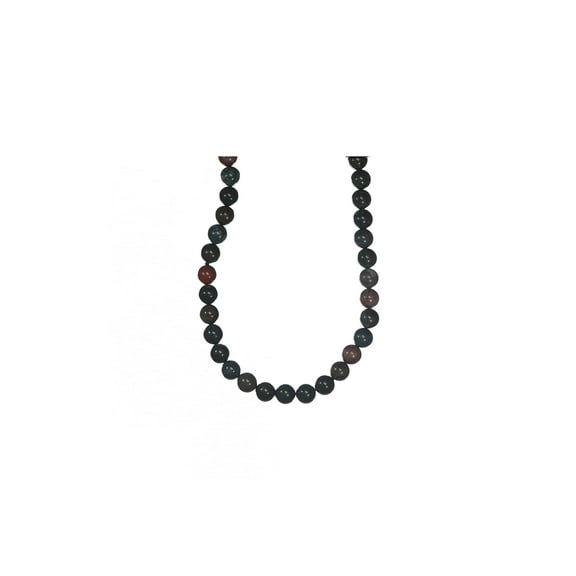 LTC Designs 10.5mm Bloodstone Endless Necklace, 30" for Unisex Adults