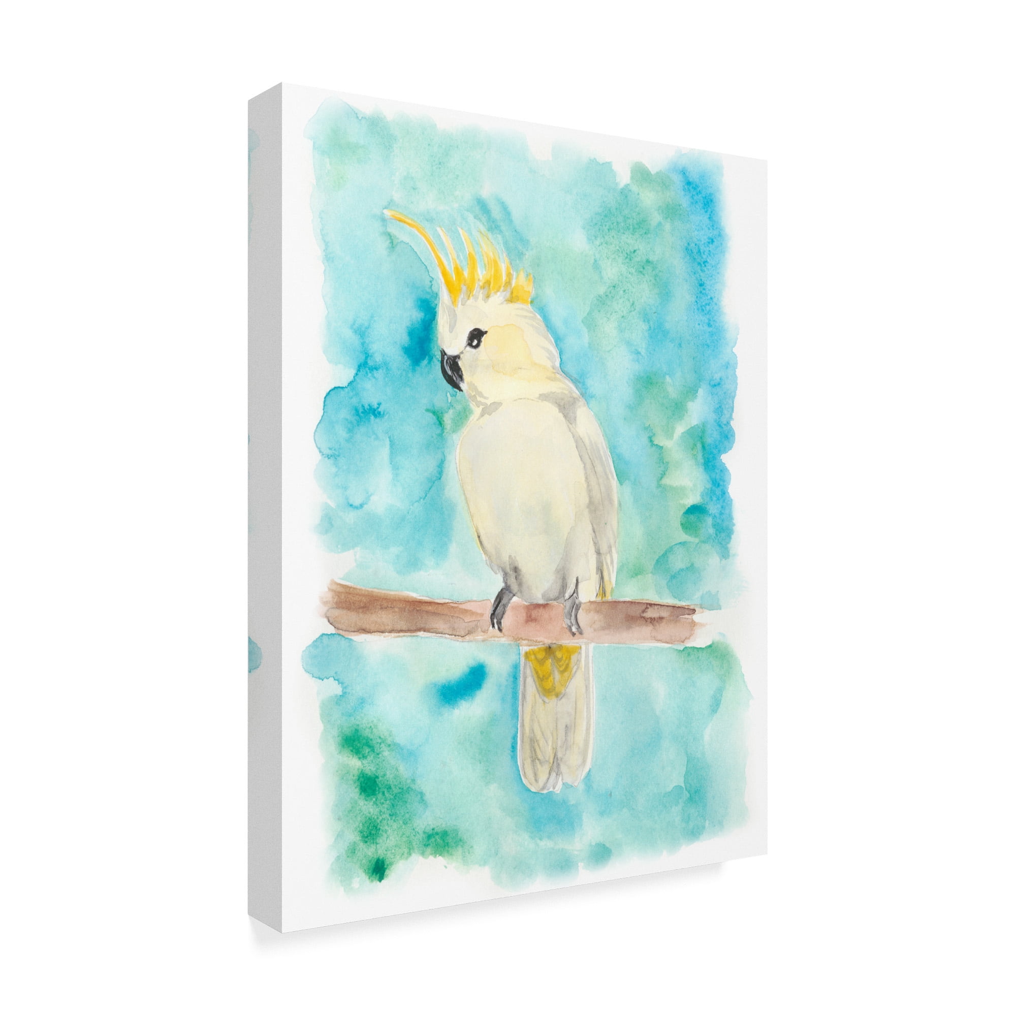 Trademark Fine Art Animals Canvas Art ' Sweet Tropical Bird Ii ' by Regina Moore