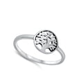 thumbnail image 4 of Unique Tree of Life Ring .925 Solid Sterling Silver Band Jewelry Female Male Unisex Size 4, 4 of 4