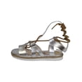 thumbnail image 3 of SANDALIAS CASUALES LEON MUJER PLATA NAPA GRUESO 3607 LEON  3607p, 3 of 3