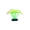 Green, variant on HOARBOEG Glow in the Dark Silicone Anemone Fish Tank Ornament, Transparent Luminous Aquarium Decoration, Realistic Soft Anemone for Aquascaping, 3.94in Artificial Sea Coral