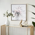 thumbnail image 2 of 24" x 25" Bouquet Floral Framed Wall Art with Gold Frame, by DecMode, 2 of 8