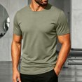 thumbnail image 6 of Shirts For Men Shirt Silky Men's Athletic T-Shirts Workout Running Short Sleeve Gym Shirts Size 8XL, 6 of 7