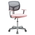 thumbnail image 1 of Pemberly Row Kids Height Children Study Chair w/Auto Brake Casters Pink, 1 of 8