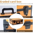 thumbnail image 3 of Graded Card Storage Box; Durable Sports, PSA Case- Trading Box - Slab Case (ORANGE, 16.5x13.3x6.9 inches), 3 of 5