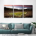 thumbnail image 2 of 3 Panel Denver Canvas Wall Art American Soccer Prints Sports Artwork Wall Decor Stadium Picture Canvas Art for Bedroom Living Room Broncos Stadium Paintings Posters Framed Ready to Hang (42"Wx20"H), 2 of 5