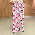 thumbnail image 1 of Pantalones de pijama de franela con dibujos de gatos KT, pantalones gruesos para mujer, otoño e invierno, nuevo estilo, pantalones informales cálidos de felpa para el hogar, Hello Kitty, 1 of 2