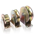 thumbnail image 5 of 1Pcs New Home Hardware U/V/H Shaped Stainless Steel Rigid Caster Sliding Door Rollers Track Wheel Bearing Pulley V TYPE 60MM, 5 of 8