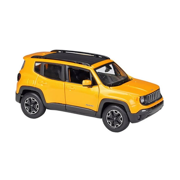 2017 Jeep Renegade, Orange - Showcasts 34282 - 1/24 scale Diecast Model Toy Car