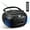 Black, variant on LC-dolida CD Player Boombox, Portable Cassette Player Combo with Bluetooth CD MP3 CD-R CD-R FA Radio AC/DC Powered with Remote Control, Stereo Sound for Home, Kids ,Outdoor, Gift(Blue)
