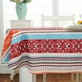 thumbnail image 2 of Modern Oval Tablecloth for Oval Table Waterproof Table Cloths for Dining Room Indoor Outdoor Home Decorative Table Cloth-60x84in, 2 of 5
