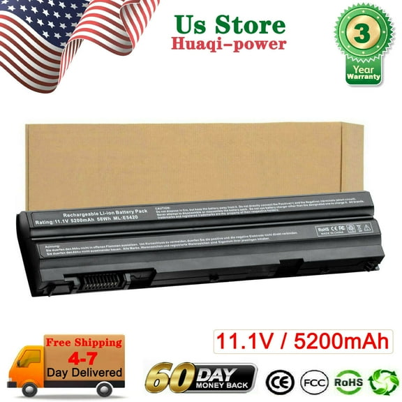 E6530 M5Y0X Battery for Dell Latitude E5520 E6430 E6420 E6430 E6440 E5520 E5520M