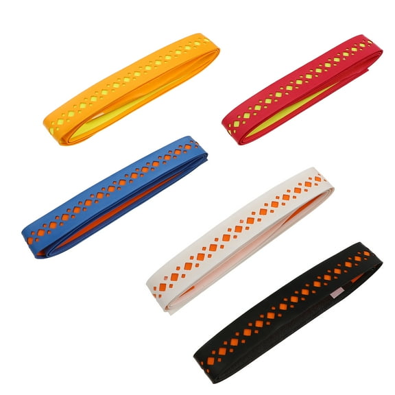 Zehuanyu 5PCS Badminton Racket Grip Tape Moisture Wicking Anti Slip Overgrips for Tennis Racket Badminton Racket Grip Tape for Tennis Rackets Pickleball Paddles Fishing Rod Handles