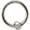 Brushed Nickel, variant on Urbanest Curtain Rings with Eyelets, 1.5" Inner Diameter, Set of 7 - Oil-rubbed Bronze (ORB)