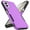 Purple (PC) + Black (TPU), variant on for Moto G Power 5G 2024 Case: Dual Layer Protective Heavy Duty Cell Phone Cover Shockproof Rugged with HD Screen Protector - Military Protection Bumper Tough - Motorola Moto G Power 5G 2024, Black