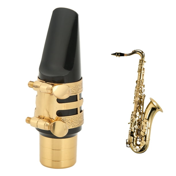 Alto Sax Mouthpiece Kit, Alto Sax Mouthpiece Robust Gift Metal Brass For  Woodwind Instrument For Professionals Beginners