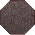 thumbnail image 1 of Indoor Outdoor custom size area rugs made in USA comes in Ten colors and Nine shapes rectangular,round,square,runners,oval,hexagon,octagon,half round - Burgundy, 2' Octagon Area Rugs, 1 of 1