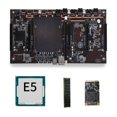 thumbnail image 1 of Monstrate Placa base X79-H61 USB 2,0 SATA 3,0 32GB placa de minería de RAM máxima a red PC de escritorio piezas de actualización equipo minero Juegos de teclado y mouse para computadora, 1 of 6