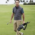 thumbnail image 3 of Mini Sac de Golf Détachable avec Pochette pour Balles Sac de Mini Club en Polyester Accessoire de Club de Golf Épaule Unique pour Practice Méthode, 3 of 4