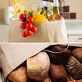 thumbnail image 5 of Brown Kraft Paper Bags with Handles, Gift Retail Shopping Bags For Small Business Bulk 12Pcs Medium Size (12 x 10 Inch) Heavy Duty Paper Bags for Craft, Book Store, Clothing, Grocery Food, 5 of 7