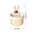 thumbnail image 2 of Cute Rabbit Shaped Kitchen Strainer Filter Catcher For Food Waste Drain, 2 of 5