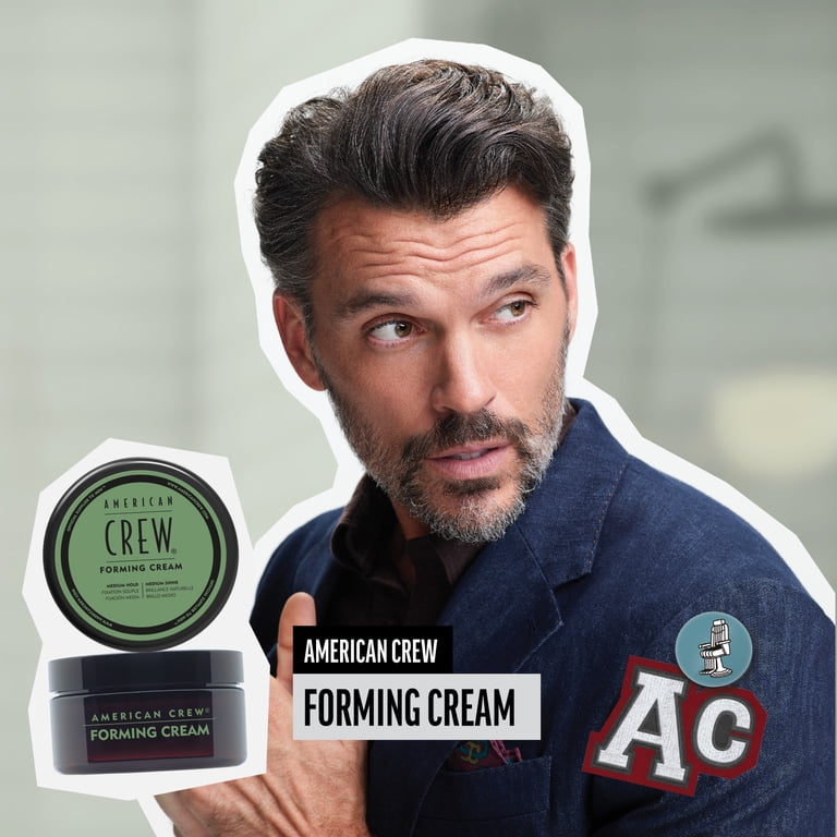 Kit 2 X American Crew Forming Cream 85gr - Gel Coiffant Pour Homme - Neuf