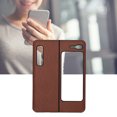 thumbnail image 4 of Phone Leather Case, Full Body Protection Non-Slip Stylish Easy Access Leather Hard Case Anti-Scratch  For W20 For  Z Fold 1 Black,Blue,Red,Brown, 4 of 8