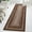 Brown, variant on FairOnly 2'x8' Machine Washable Hallway Runner Rugs Braided Print Non Slip Runner Rugs for Entryway Laundry Room Rug Navy Blue Soft Throw Rugs