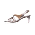 thumbnail image 3 of Womens naturalizer Taimi Comfort Dress Sandals, Silver Metallic, 3 of 5