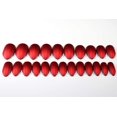 thumbnail image 3 of 24pcs Stiletto False Nails Almond Fake Nails Acrylic Long Tips 12 Sizes with Glue (Matte Metallic Red), 3 of 7