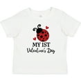 thumbnail image 3 of Inktastic 1st Valentines Day Ladybug Boys or Girls Baby T-Shirt, 3 of 5