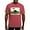 Crimson Red, variant on - Black Lab Golfer Ash Grey T Shirt - Mens Comfort Colors Shirt