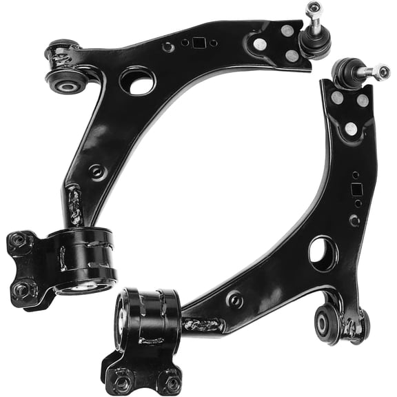 Detroit Axle - Front Control Arms for 2006 Volvo C70 2004-2006 S40 2005-2006 V50, Lower Control Arms with Ball Joint Assembly Replacement