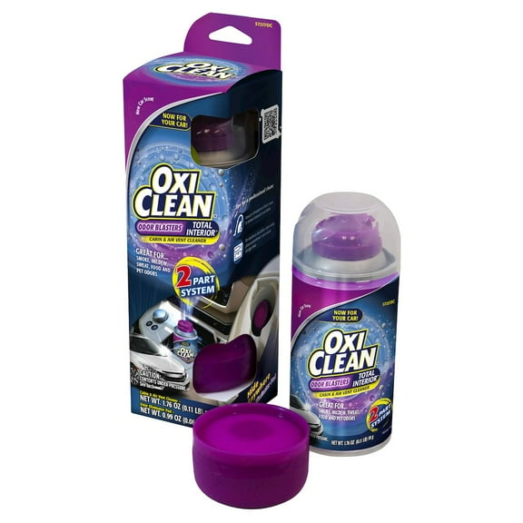 Carrand OxiClean Odor Blaster Cabin & Air Vent Cleaner, Car Scent, 3.38 oz