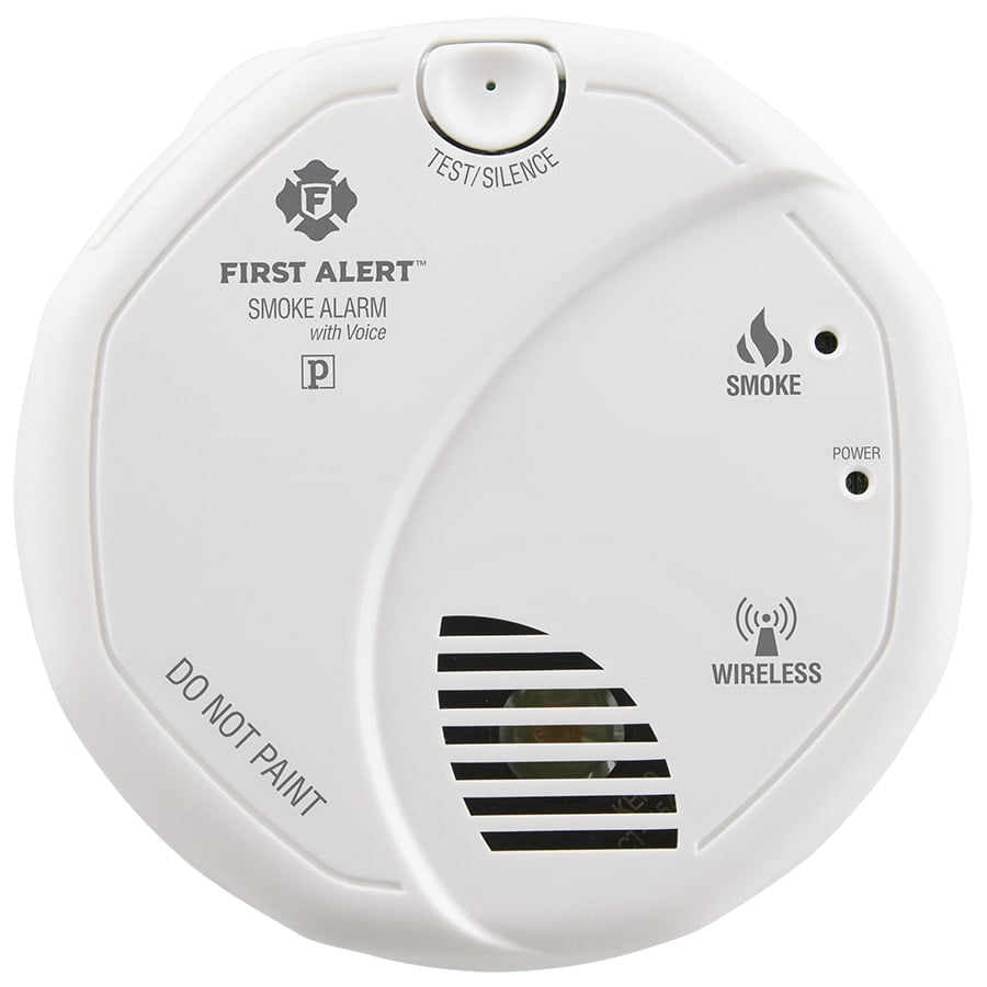 First Alert Sa521Cn Interconnected Hardwire Wireless Smoke Alarm With Battery Ba 