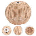 thumbnail image 1 of IFANLANDOR pendant lampshade Lamp Stand Iron Ivory 1Pack, 1 of 8