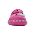 thumbnail image 6 of bebe Toddler Girls EVA Clogs – Lightweight Slip-On Shoes with Charms, 6 of 7