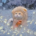 thumbnail image 2 of QHUDLV Pet Lion Mane Wig,Cute 28 cm Costume Hat,Dog Cat Dress Up Accessory, 2 of 7