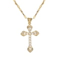 thumbnail image 5 of Religious Cross Necklace For Women Men Stainless Steel Chain Necklaces Christian Pendant Collar Pray Baptism Christmas Gift, 5 of 7